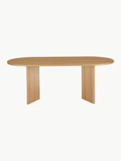Ovale houten eettafel Toni, 200 x 90 cm^Westwing Collection Sale