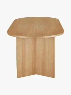 Ovale houten eettafel Toni, 200 x 90 cm^Westwing Collection Sale