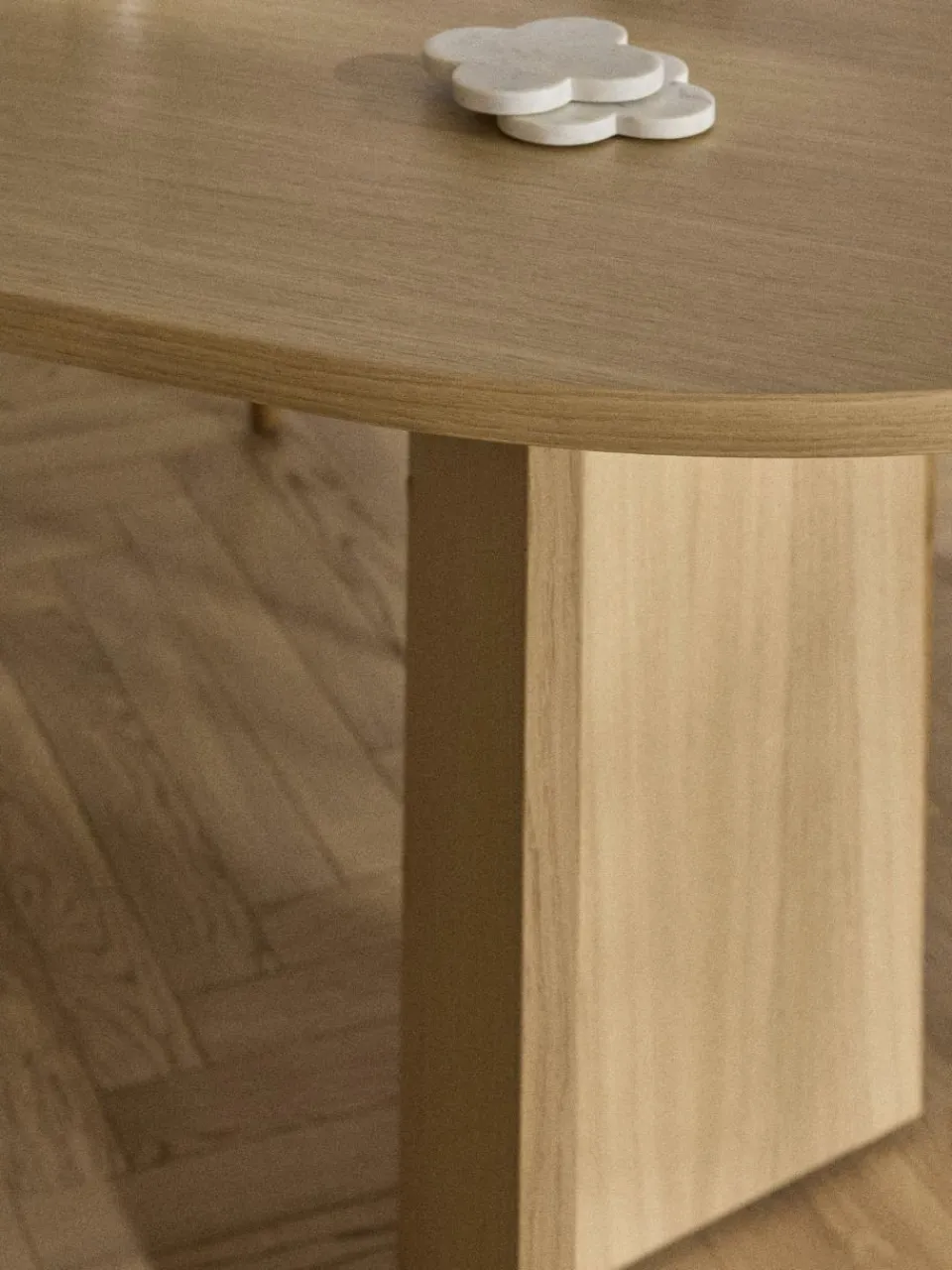 Ovale houten eettafel Toni, 200 x 90 cm^Westwing Collection Sale