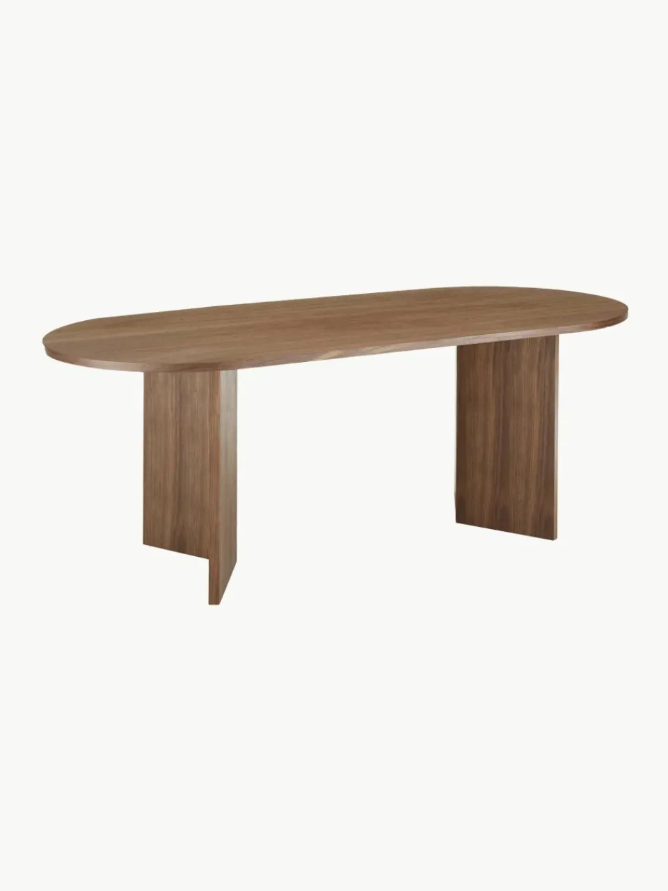 Ovale houten eettafel Toni, 200 x 90 cm^Westwing Collection Online