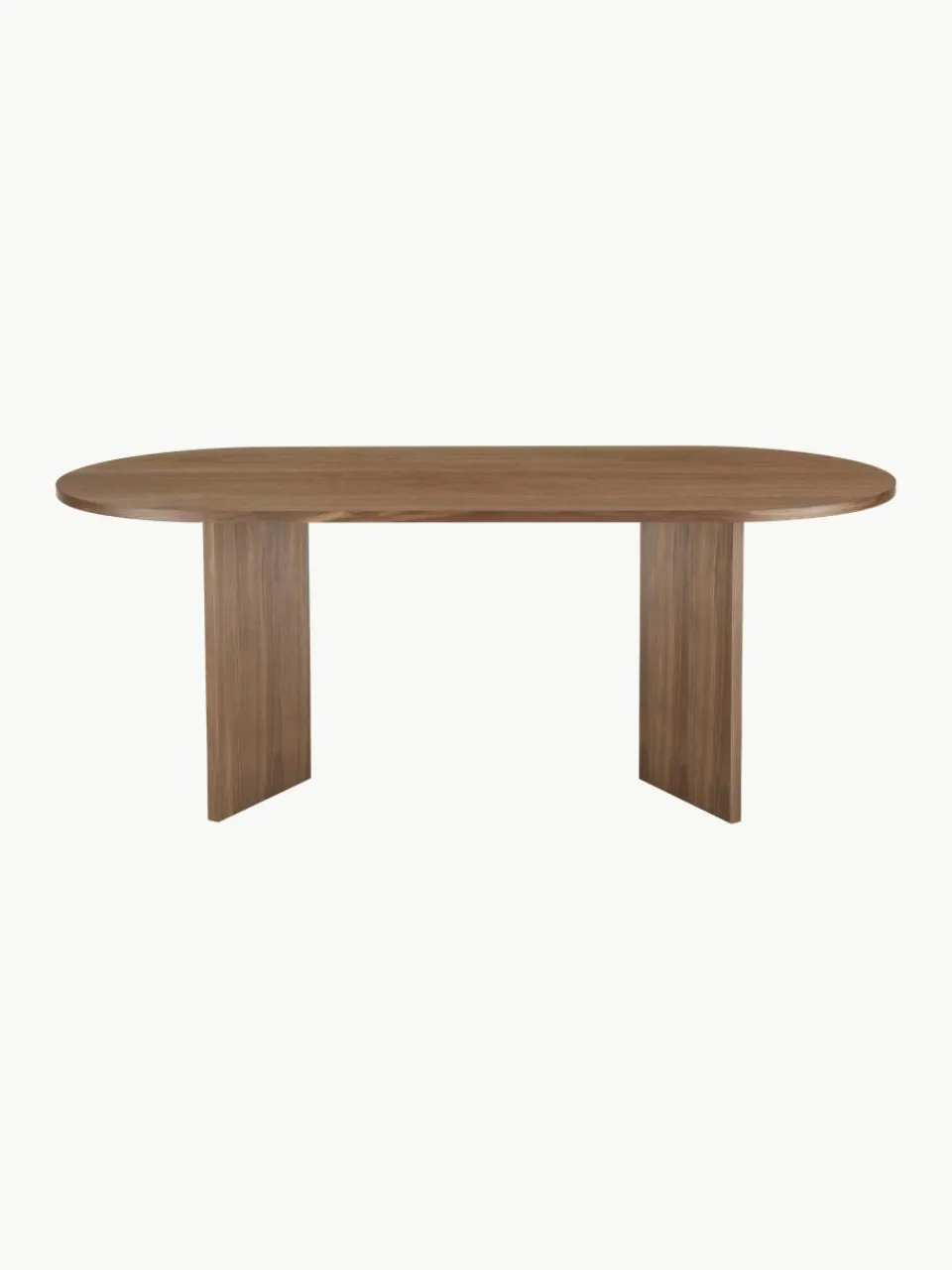 Ovale houten eettafel Toni, 200 x 90 cm^Westwing Collection Online