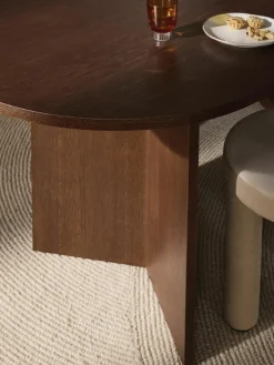 Ovale houten eettafel Toni, 200 x 90 cm^Westwing Collection Online