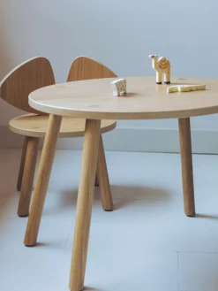 Ovale houten kindertafel Mouse^Nofred Outlet