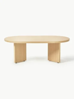 Ovale houten salontafel Toni^Westwing Collection New