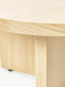 Ovale houten salontafel Toni^Westwing Collection New