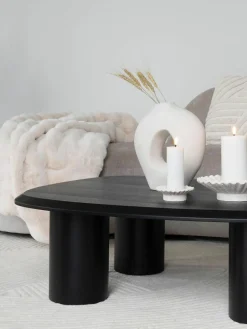 Ovale houten salontafel Tirano^Westwing Online