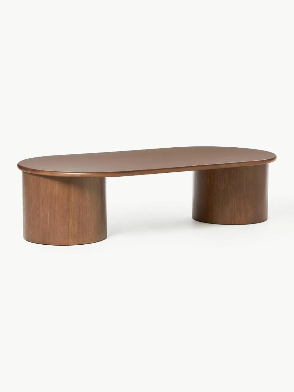 Ovale salontafel Didi van eikenhout^Westwing Collection Discount