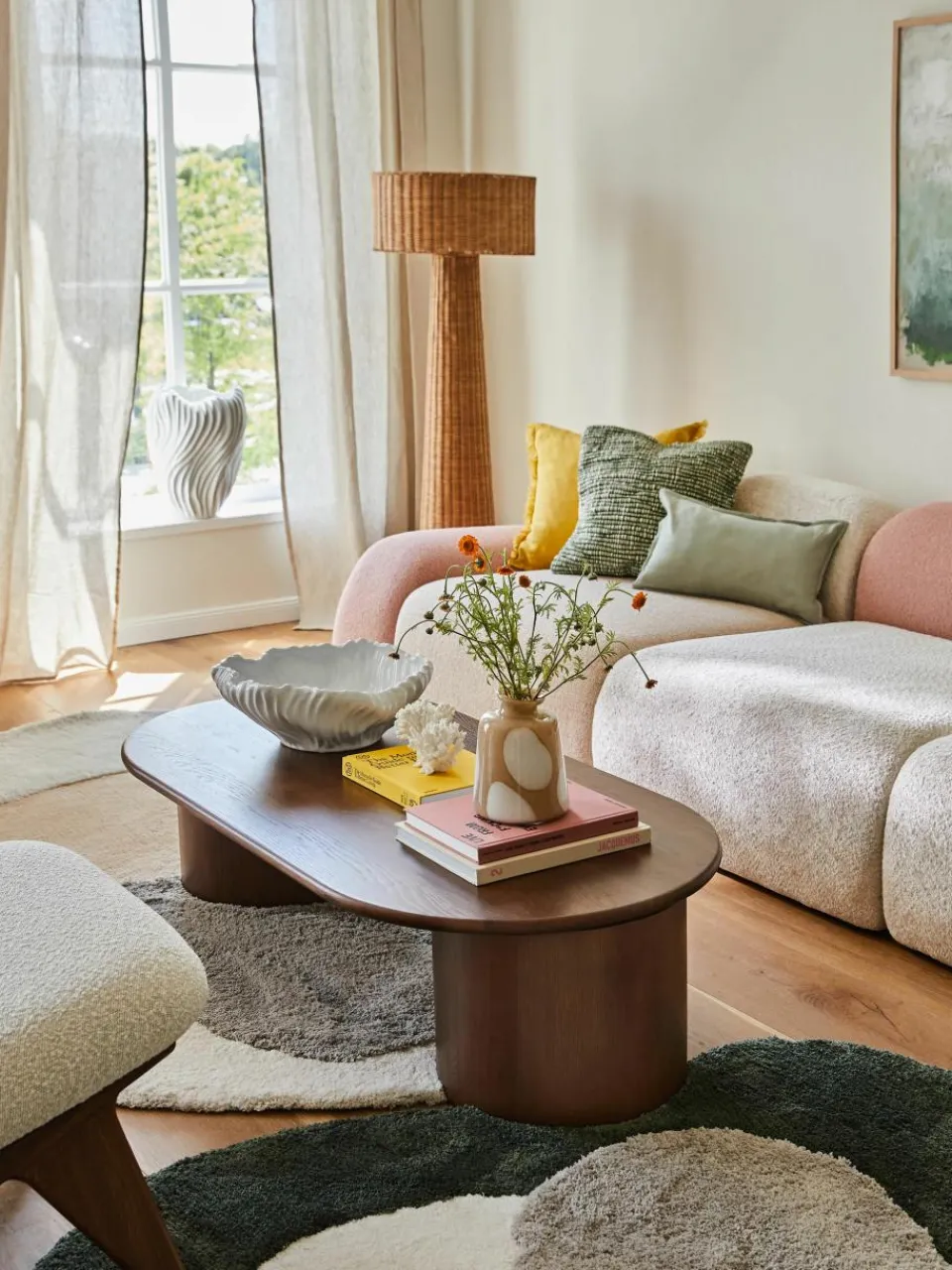 Ovale salontafel Didi van eikenhout^Westwing Collection Discount