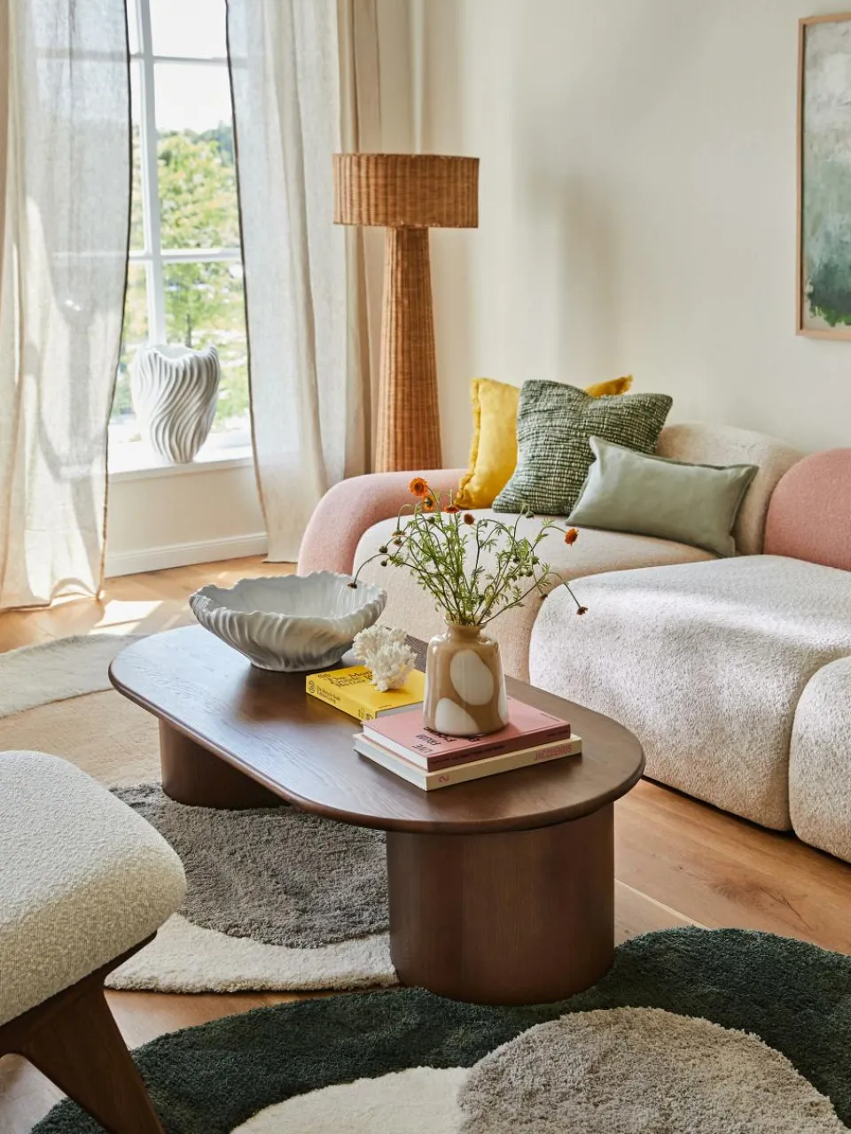 Ovale salontafel Didi van eikenhout^Westwing Collection Discount