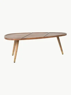 Ovale salontafel Sham van sheeshamhout, set van 2^Dutchbone Discount