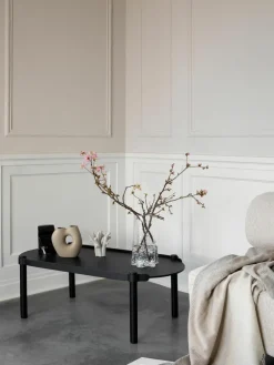 Ovale salontafel Woody van eikenhout^Cooee Design Outlet