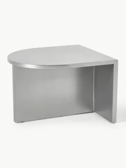 Ovale salontafels Leander van metaal en marmer, set van 2^Westwing Collection Outlet