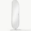 Ovale vloerspiegel System 1-2-3, design Verner Panton^Verpan Outlet