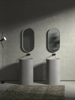 Ovale wandspiegel Avior met LED-verlichting^Vanita&Casa Fashion