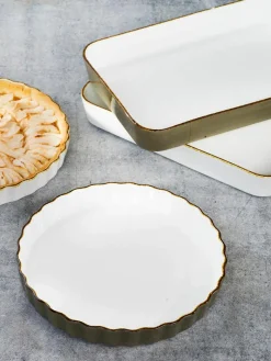 Ovenschaal Brisbane van porselein^Westwing Online