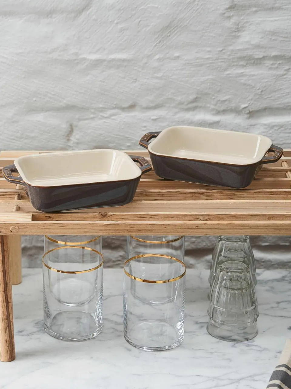 Ovenschalen Ceramic, set van 2^Staub Sale