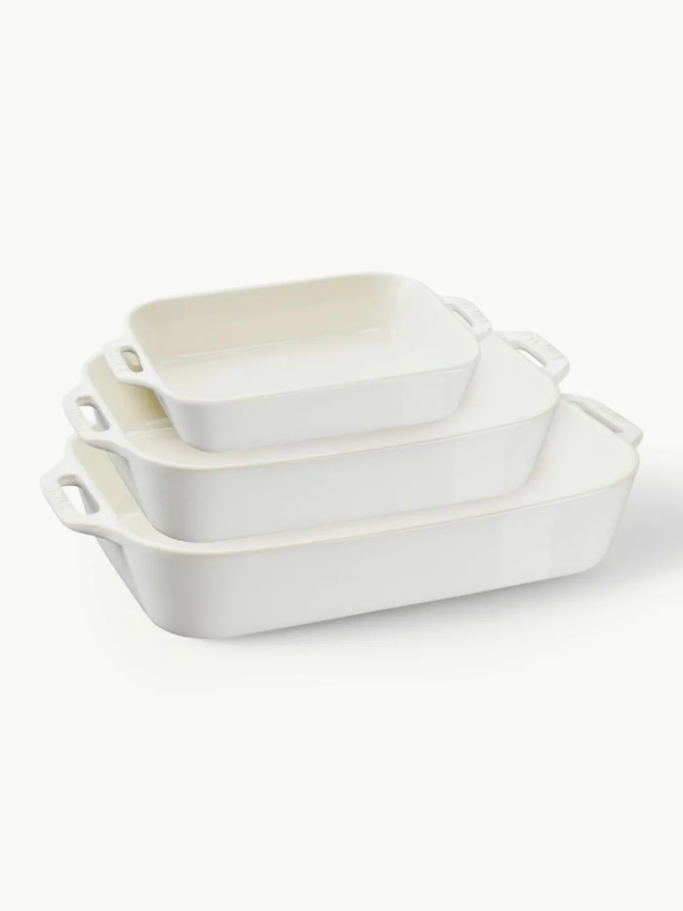 Ovenschalen Ceramic, set van 3^Staub Clearance