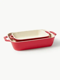 Ovenschalenset Ceramic, set van 2^Staub Clearance