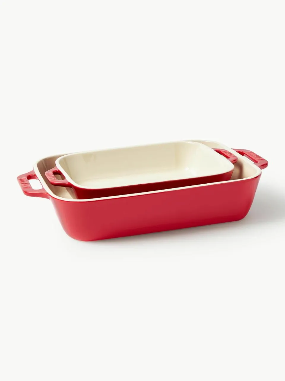 Ovenschalenset Ceramic, set van 2^Staub Clearance