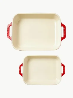 Ovenschalenset Ceramic, set van 2^Staub Clearance