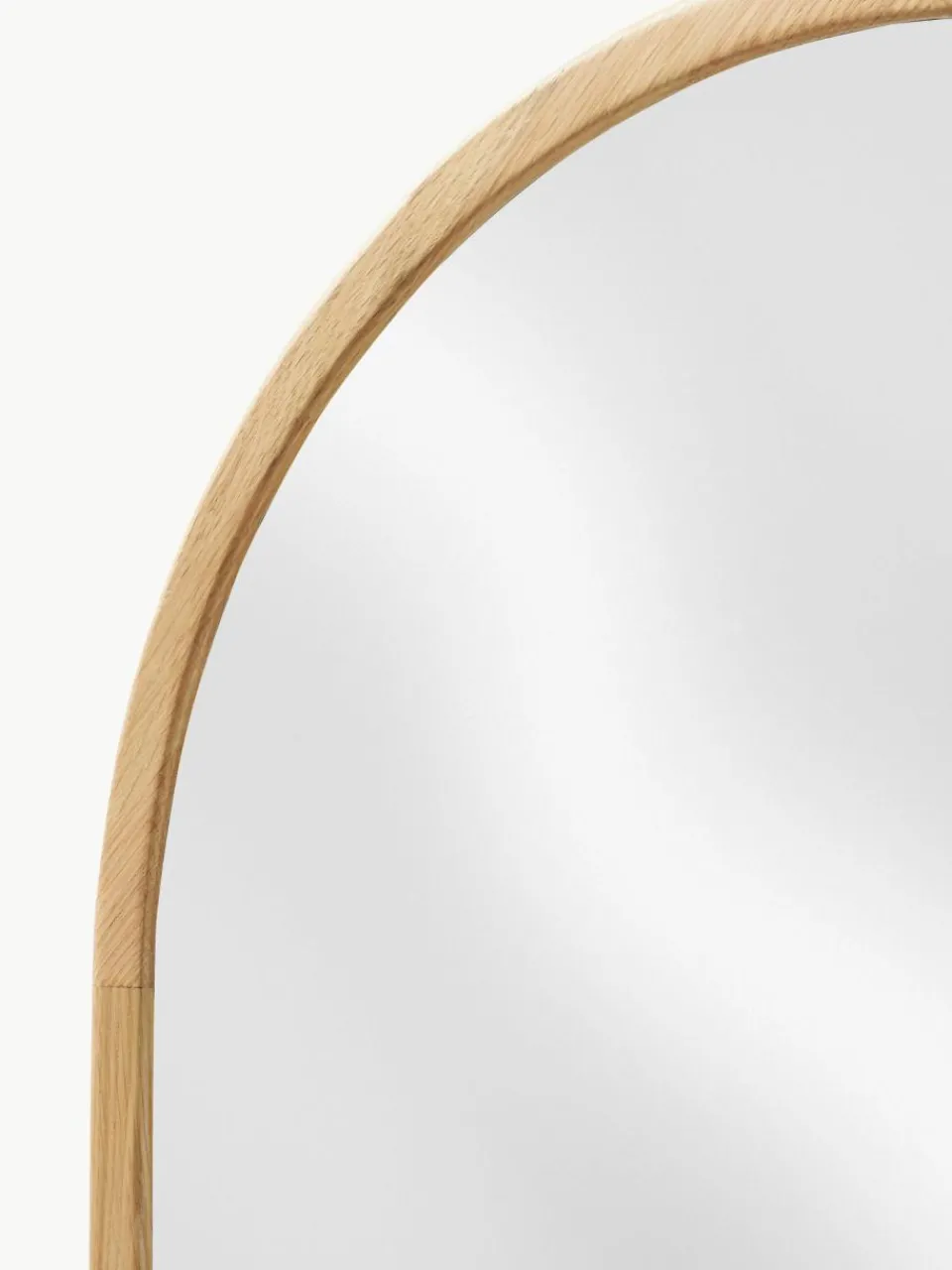 Passpiegel Levan met eikenhouten lijst^Westwing Collection Best