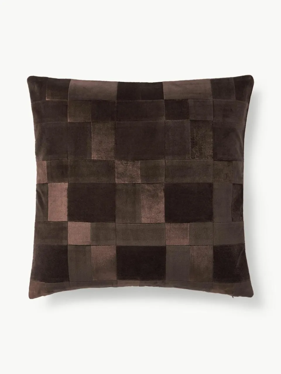 Patchwork fluwelen kussenhoes Bastien^Westwing Collection Outlet