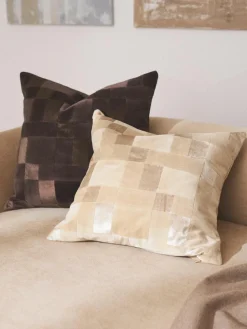 Patchwork fluwelen kussenhoes Bastien^Westwing Collection Outlet