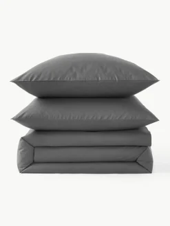 Perkal katoenen dekbedovertrek Elsie^Westwing Collection Clearance