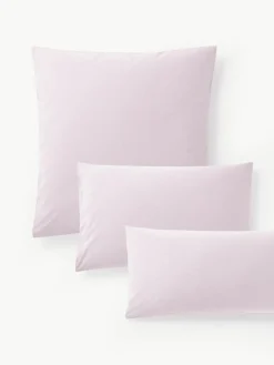 Perkal katoenen kussensloop Elsie^Westwing Collection New