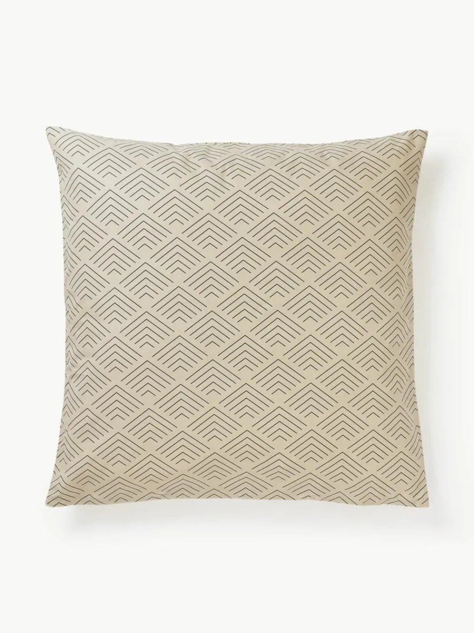 Perkalkatoenen kussenhoes Pine^Westwing Collection New