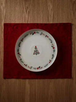 Placemats Hollyn met winters motief, 2 stuks^Westwing Collection New
