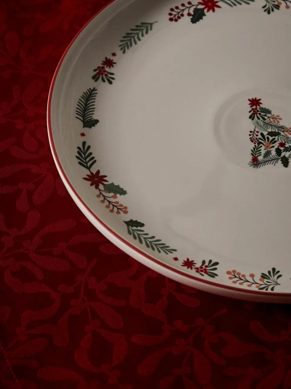 Placemats Hollyn met winters motief, 2 stuks^Westwing Collection New