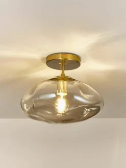 Plafondlamp Amora van glas^Westwing Collection Hot