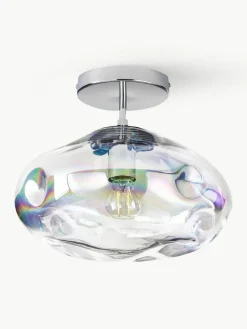 Plafondlamp Amora van iriserend glas^Westwing Collection Online