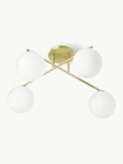 Plafondlamp Atlanta van opaalglas^Westwing Collection Hot