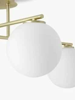 Plafondlamp Atlanta van opaalglas^Westwing Collection Hot