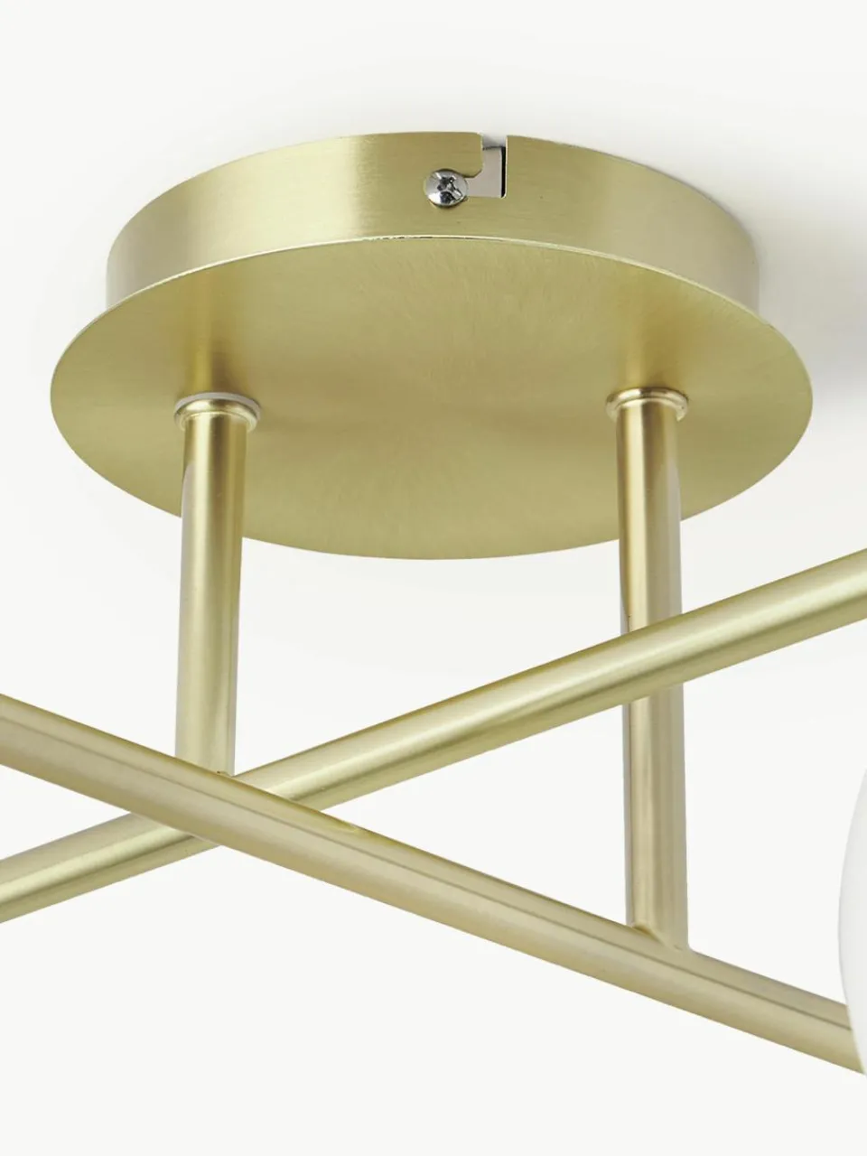 Plafondlamp Atlanta van opaalglas^Westwing Collection Hot