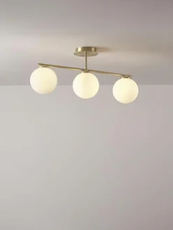 Plafondlamp Atlanta van opaalglas^Westwing Collection Online