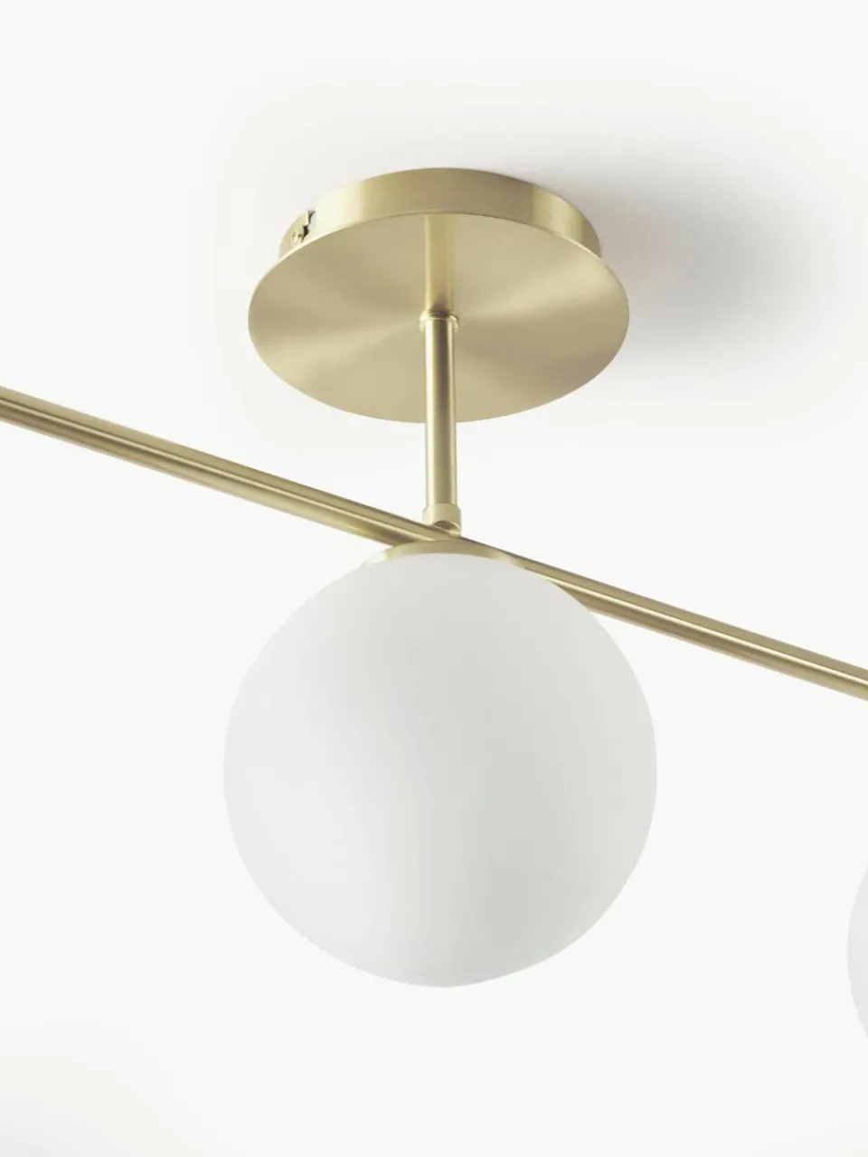 Plafondlamp Atlanta van opaalglas^Westwing Collection Online