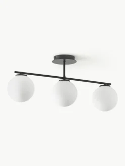Plafondlamp Atlanta van opaalglas^Westwing Collection New