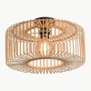 Plafondlamp Bromo van bamboehout^Good & Mojo Hot