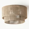 Plafondlamp Cecillia van jute^Westwing Collection Online