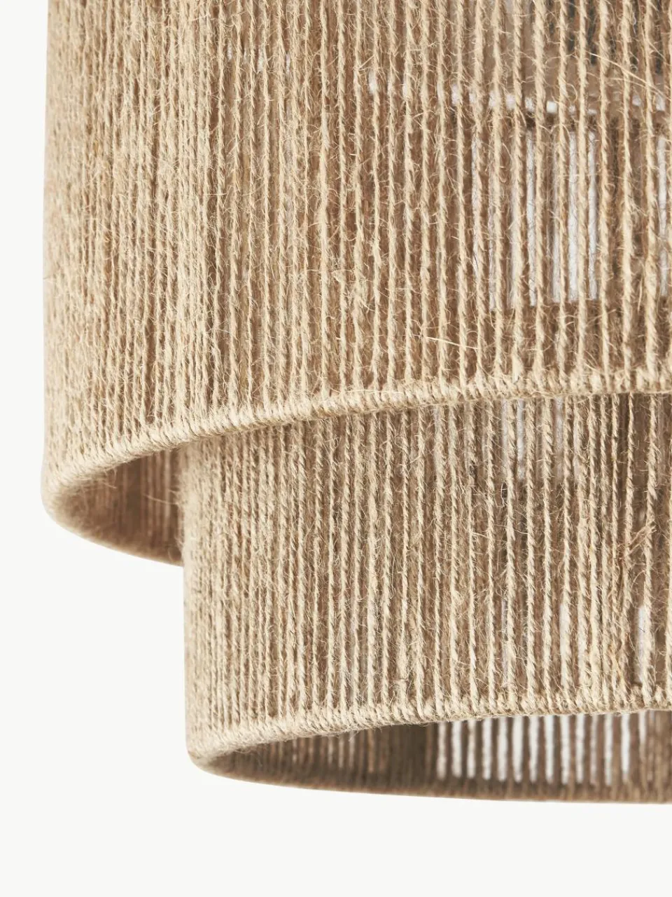 Plafondlamp Cecillia van jute^Westwing Collection Online