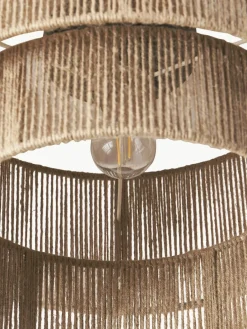 Plafondlamp Cecillia van jute^Westwing Collection Online