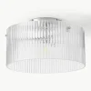 Plafondlamp Emmi van geribbeld glas^Westwing Collection Outlet