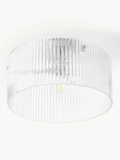 Plafondlamp Emmi van geribbeld glas^Westwing Collection Outlet
