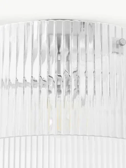 Plafondlamp Emmi van geribbeld glas^Westwing Collection Outlet