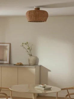 Plafondlamp Krisa van rotan^Westwing Collection Hot