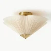 Plafondlamp Leora met omgekeerde lampenkap^Westwing Collection Clearance