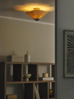 Plafondlamp Leora met omgekeerde lampenkap^Westwing Collection Clearance